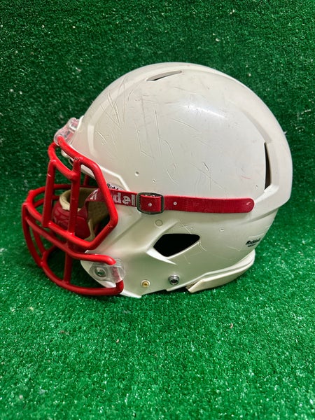 Adult Medium - Riddell Speed Football Helmet - White