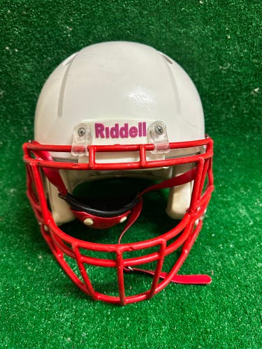 Adult Medium - Riddell Speed Football Helmet - White