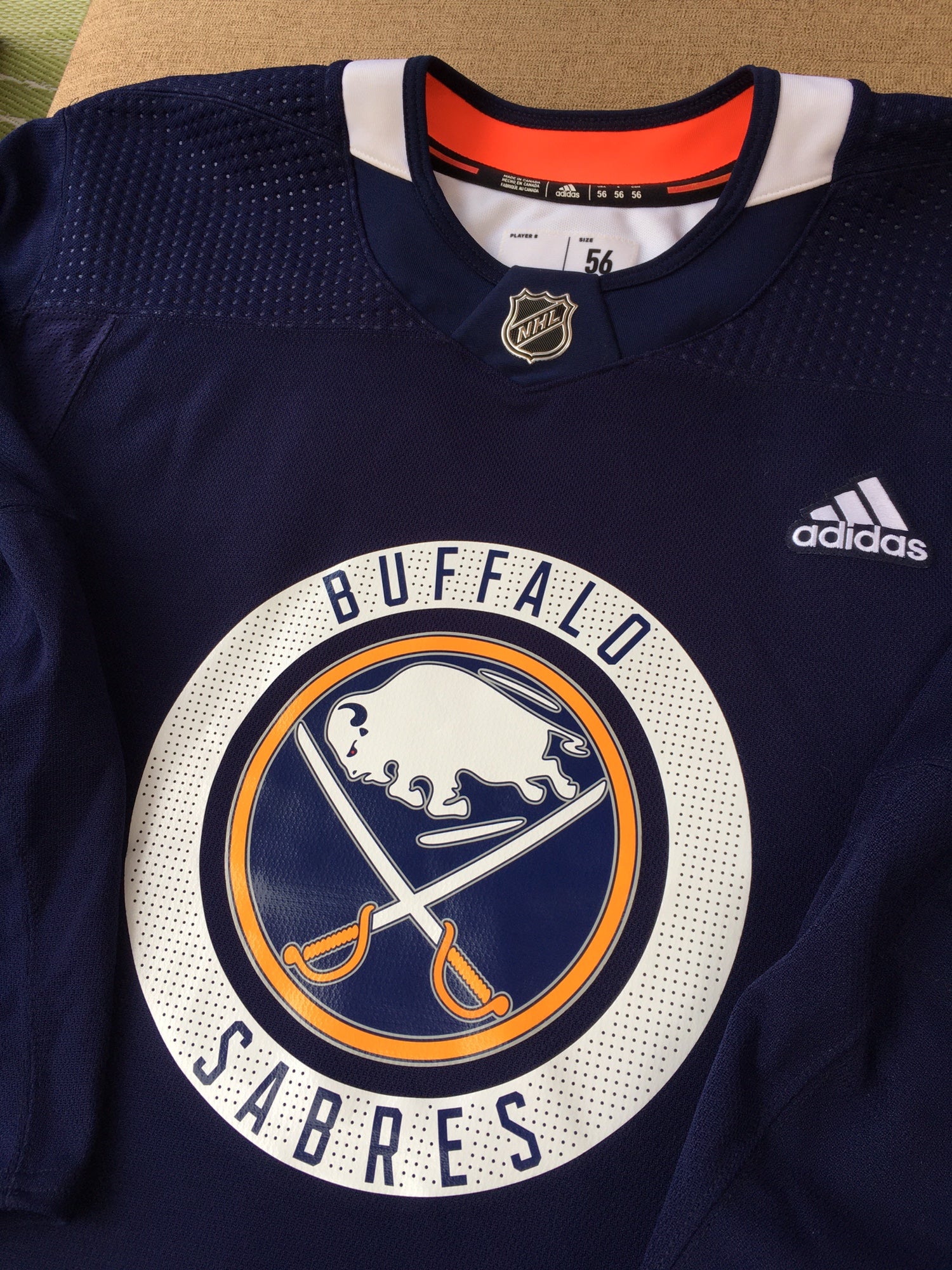 Buffalo Sabres jersey pro stock/issued