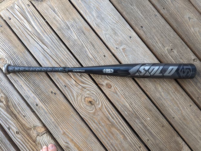 Used USSSA Certified 2021 Louisville Slugger Alloy Solo Bat (-5) 26 oz 31"