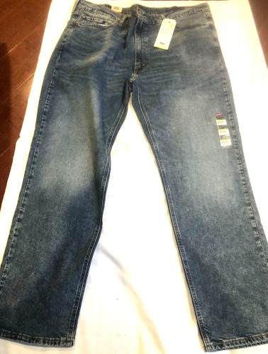 Levi's 541 Men's Athletic Taper Fit Stretch Blue Jeans 181810550 Size 42x32