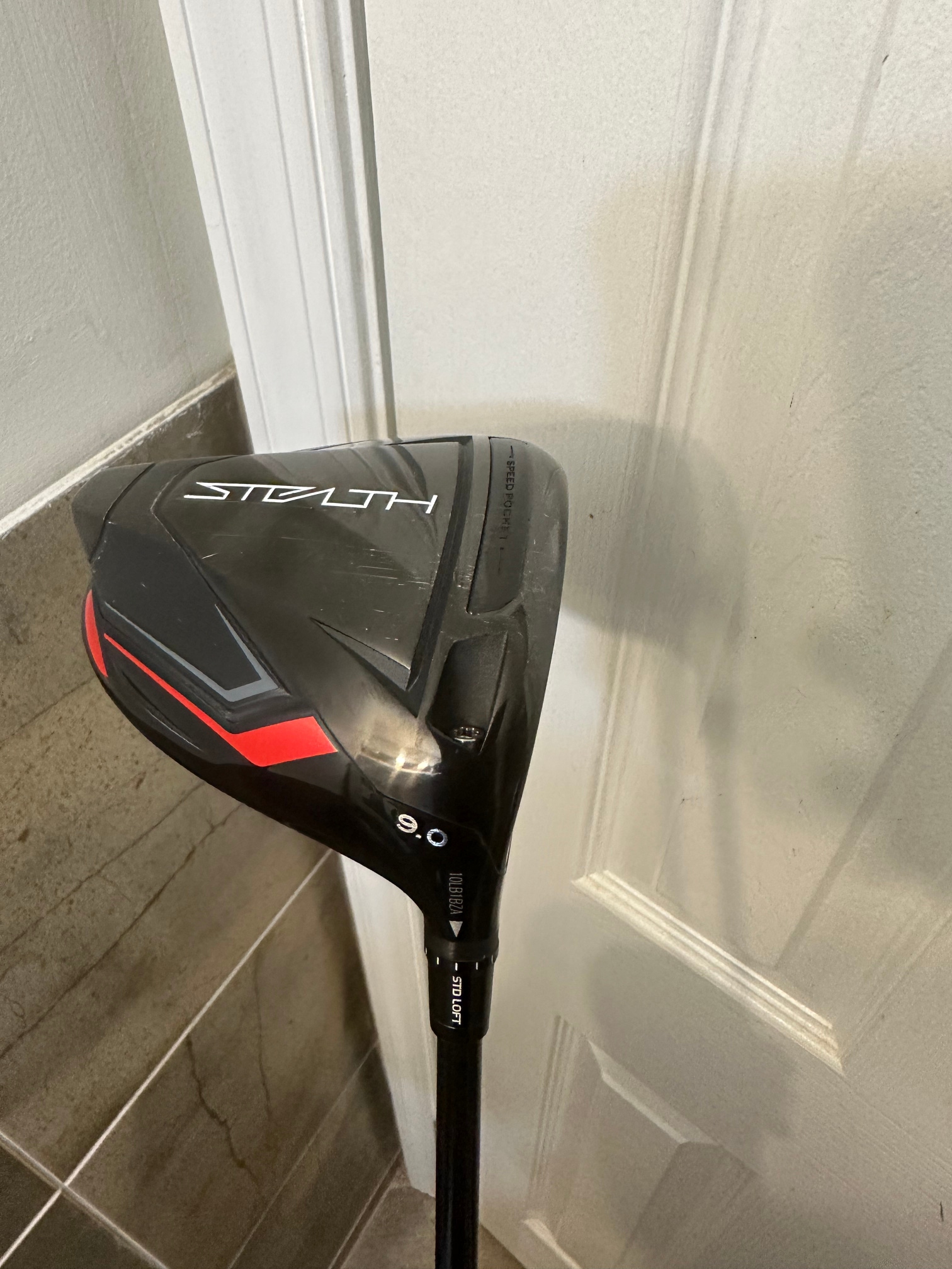 TaylorMade Stealth Driver 9*  Stiff Flex Right Handed