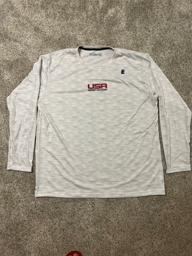 USA Indoor Lacrosse Men's Epoch Long Sleeve Shirt NEW