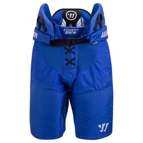 New Warrior Covert QRE 20 Pro senior ice hockey pants size large royal SR pant L