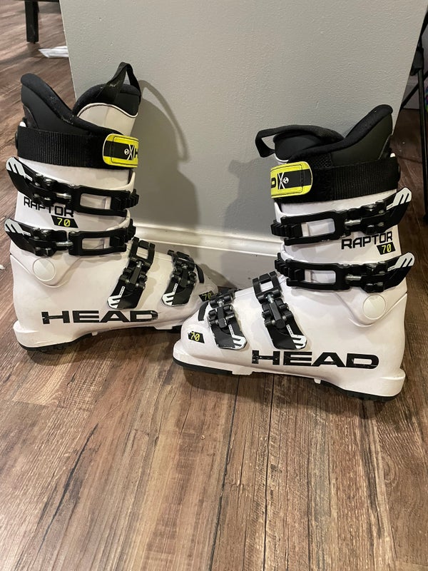 Head Raptor 70 Rs White 25.5 Unisex ski boot | SidelineSwap