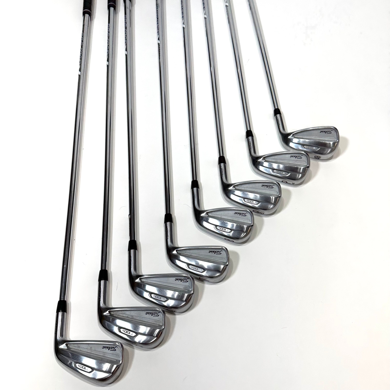 Used Titleist T100S Iron Set Right Handed Stiff Flex - 4 to Gap Wedge