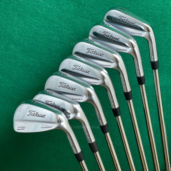 Titleist MB 718 Forged 4-PW Iron Set Project X Rifle 6.0 Steel