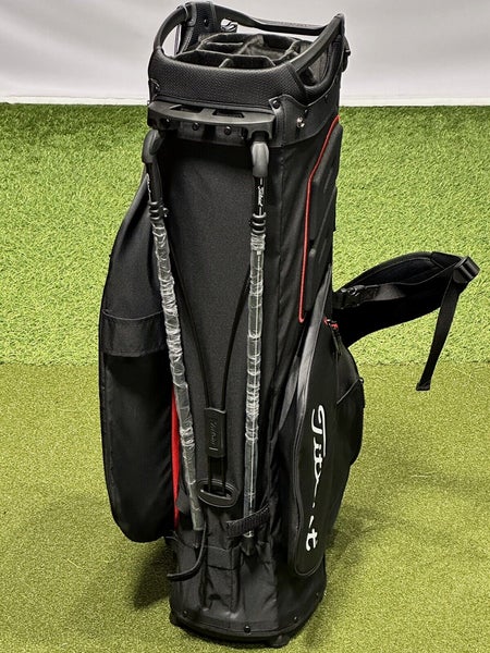 Titleist Hybrid 14 Stand Bag Black/Black/Red