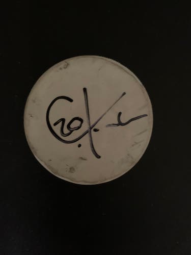 Chris Kreider Autographed Puck