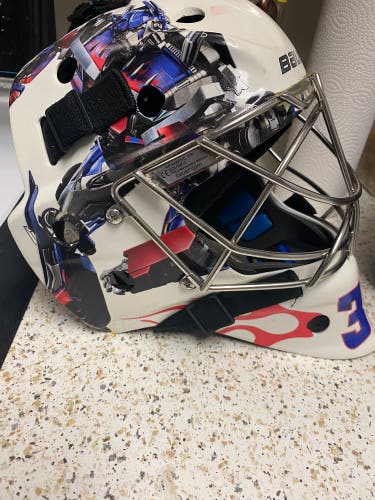Used Bauer NME 8 Goalie Mask