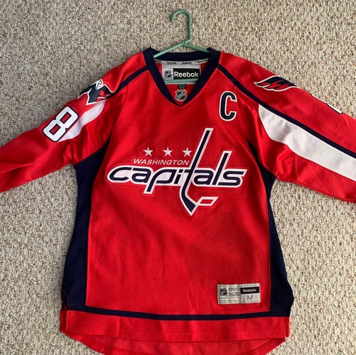 Ovechkin Caps Home Jersey Reebok Adult Medium