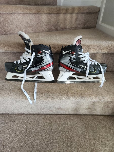Sr Bauer Vapor 2X Pro Hockey Goalie Skates Regular Width Size 9