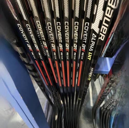 3 Pack $180 Warrior QRE PRO TEAM Grip RH Hockey stick Senior W01 W88 W03 P88 P92 65  Flex