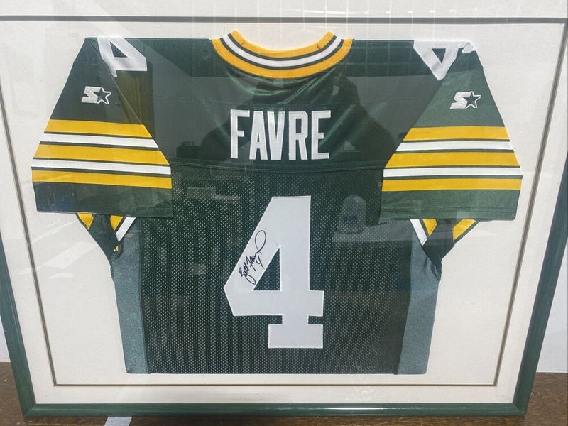 Autographed Brett Favre Green Bay Packers Uniform Worn When He