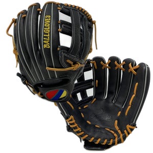 H8B-RightHandThrow Ballgloves Vivid Series 12.75 Inch H Web Black Tumble Right H