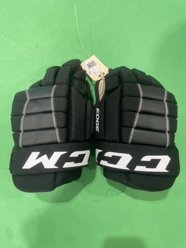 Used CCM Edge Gloves 12"