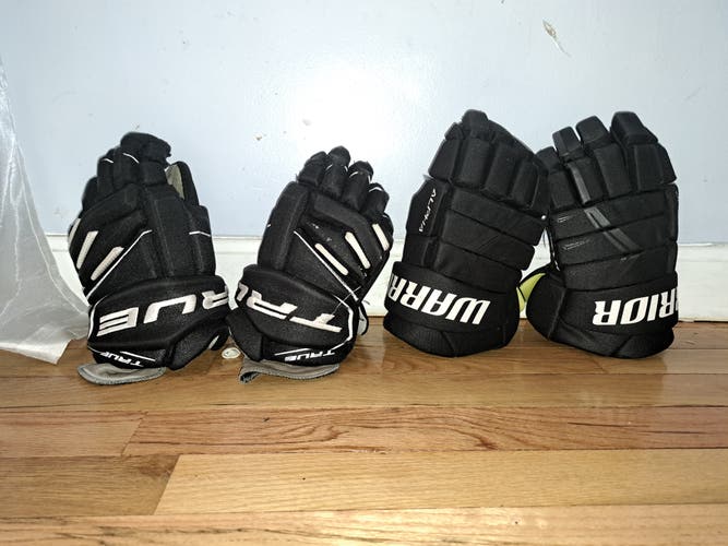 True and Warrior Alpha EVO Used Gloves 12"