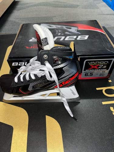 Senior New Bauer Vapor X2.9 Hockey Goalie Skates Regular Width Size 6