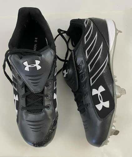 New Under Armour UA Raptor Low Men's Baseball Cleats Shoes w/ Pitchers Toe 11.5
