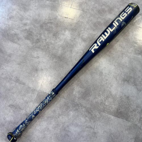 Used BBCOR Certified Rawlings Velo Alloy Bat -3 29OZ 32"