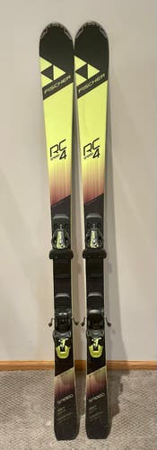 Fischer 150 cm RC4 Speed Racing/COMBI Skis R13 with Fischer RC9 Bindings (max din 9)