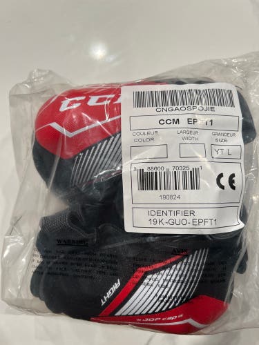 New Youth Large CCM JetSpeed FT1 Elbow Pads