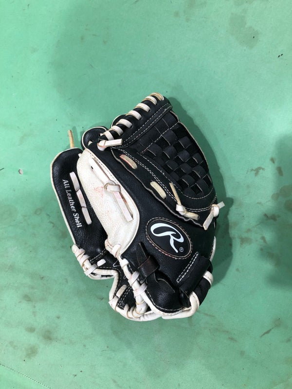 Used Rawlings Highlight Series Left Hand Throw Pitcher Baseball Glove 10.5"