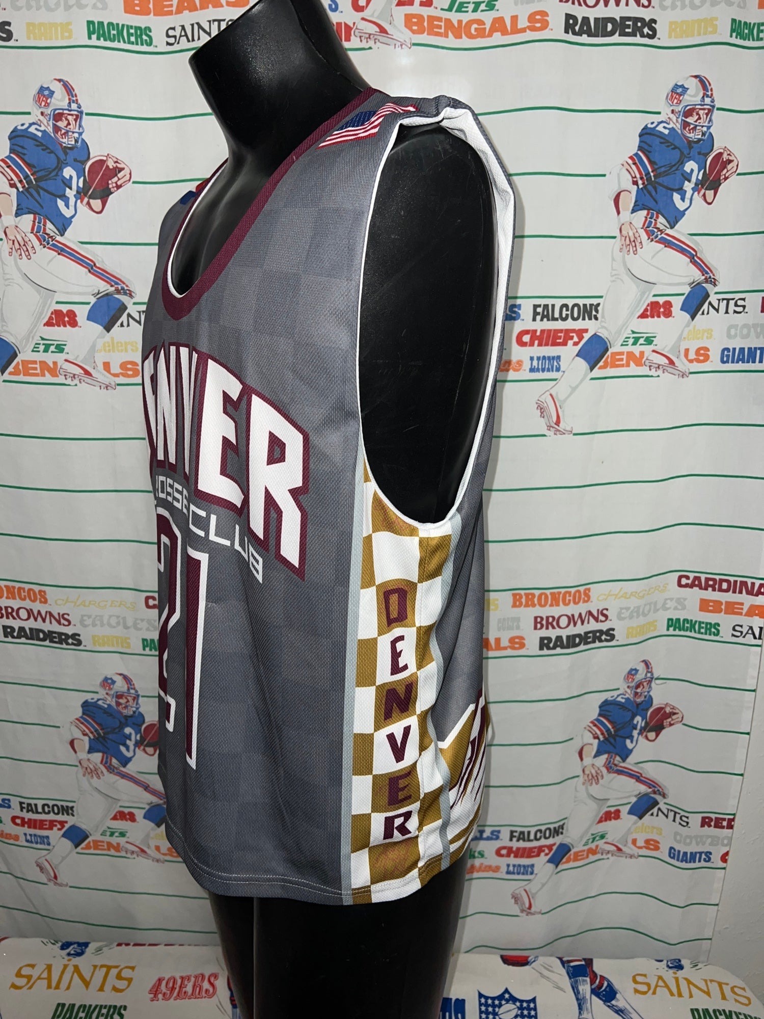 Sublimated Basketball Jersey Feather style