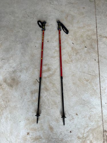 Used Adjustable Size Leki Unknown Ski Poles