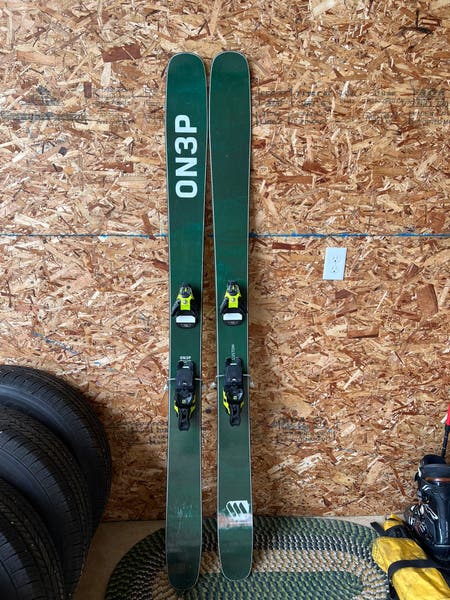 ON3P 182cm Salomon STH 13 Bindings Jeffery 116 Skis SidelineSwap