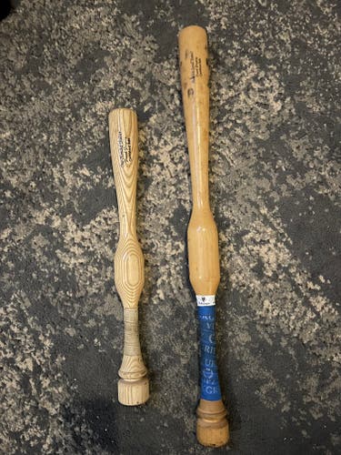 Used Training Wood CamWood Bat 29" and one hand trainer