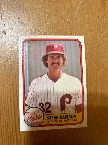 Steve Carlton  card  1981