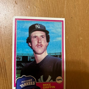 1981 Mike Griffin card