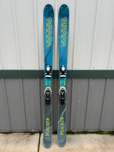 Used 177 cm With Bindings Poacher Skis