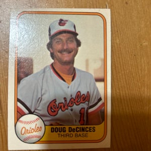 1981 Doug Decinces card
