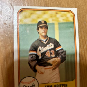 1981 Tom Griffin Card