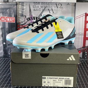 Adidas X CrazyFast Messi .4 FxG Soccer Cleats IE4072 MNS Sz  10 / WMNS Sz 11 NEW