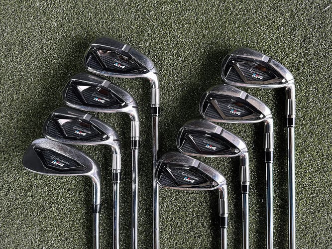 TaylorMade M4 Iron Set 4-PW, AW RH Stiff Flex