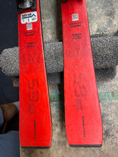 Used Atomic 145 cm Racing Redster S9 Skis With Bindings Max Din 10