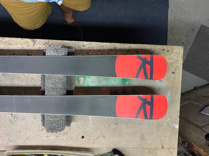 Used Rossignol 170 cm Racing Hero Athlete GS Skis With Bindings Max Din 15