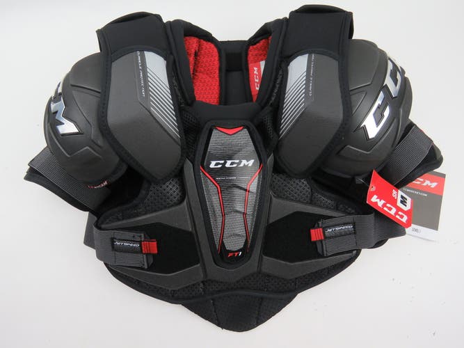 CCM JetSpeed FT1 NHL Pro Stock Hockey Player Shoulder Pads Senior Size Medium