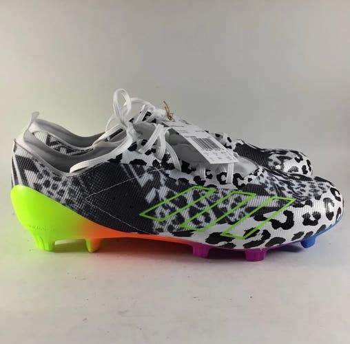 Adidas Adizero 40 mens football cleats white size 12 GY4488 NWT