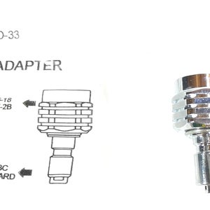 Inflator Hose to Regulator Adapter BC BCD Standard Quick Disconnect Scuba Dive