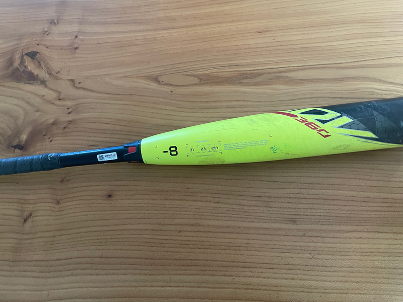Used (w/ warranty) 2023 Easton ADV 360 Bat (-8) 23 oz 31"