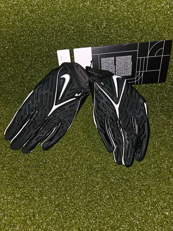 Nike Superbad 6.0 Football Gloves, N1002023102 White/Black, Medium