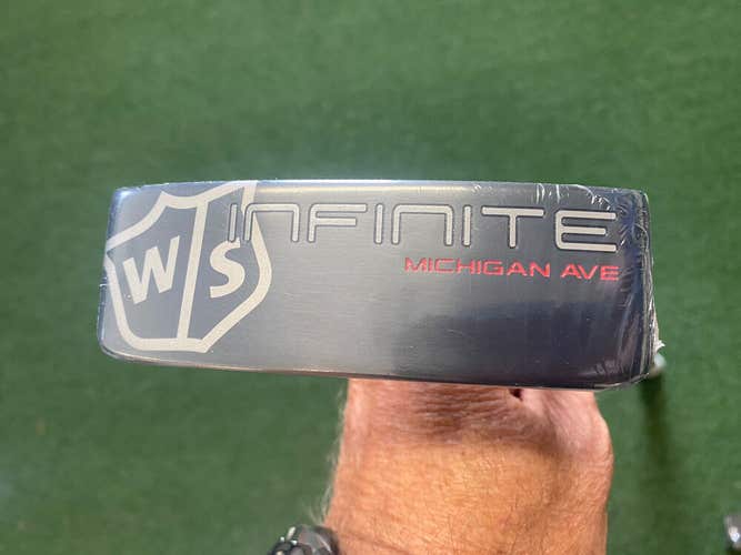 New Wilson Golf 2023 Infinite Michigan Putter 35"