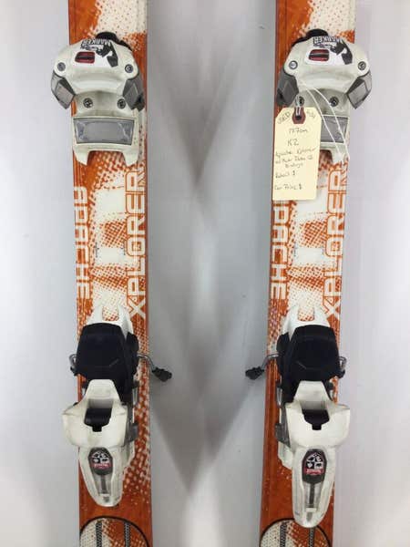 k2 all mountain ski expert K2 Apache Xplorer 177 cm USED Expert All Mountain Skis w/ Marker Duke  Bindings | SidelineSwap