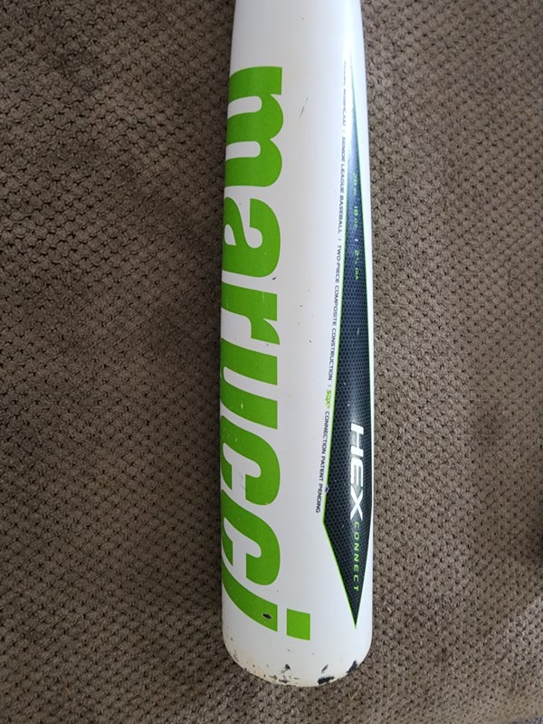 Used USSSA Certified Marucci Alloy Hex Composite Bat (-10) 18 oz 28"