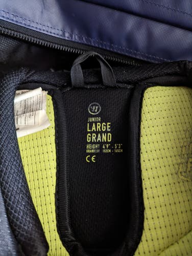 Junior Used Large Warrior Alpha QX Shoulder Pads