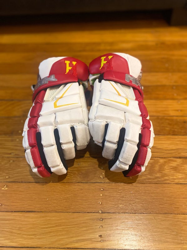 Used Player's Maverik 13" Lacrosse Gloves